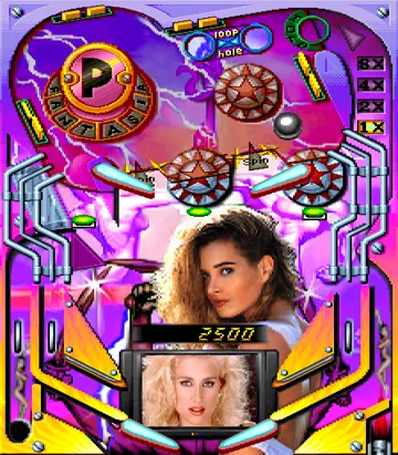 Gals Pinball screen shot game playing